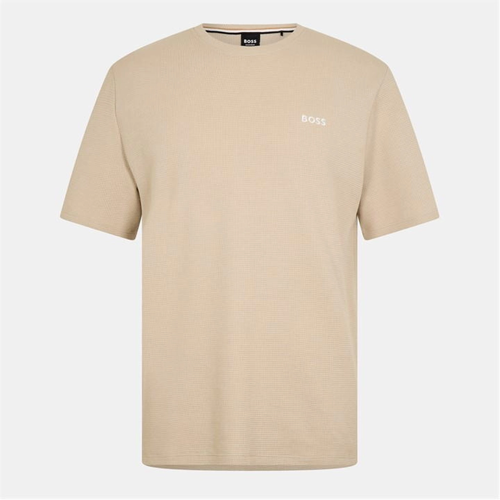 Hugo Boss Structured T-Shirt - Beige